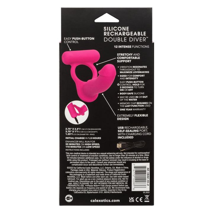 Couples Enhancers Double Diver - FOR HIM - Romeo Romeo