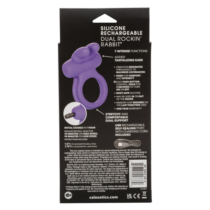 Couples Enhancers Dual Rockin’ Rabbit® Enhancer - FOR HIM - Romeo Romeo