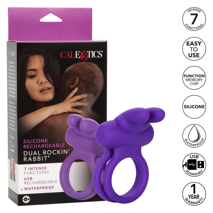 Couples Enhancers Dual Rockin’ Rabbit® Enhancer - FOR HIM - Romeo Romeo