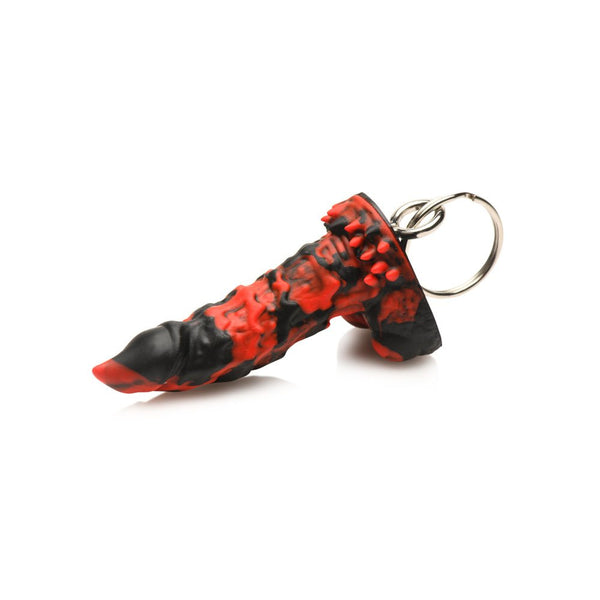 Creature Cocks Fire Demon Keychain - MORE - Romeo Romeo