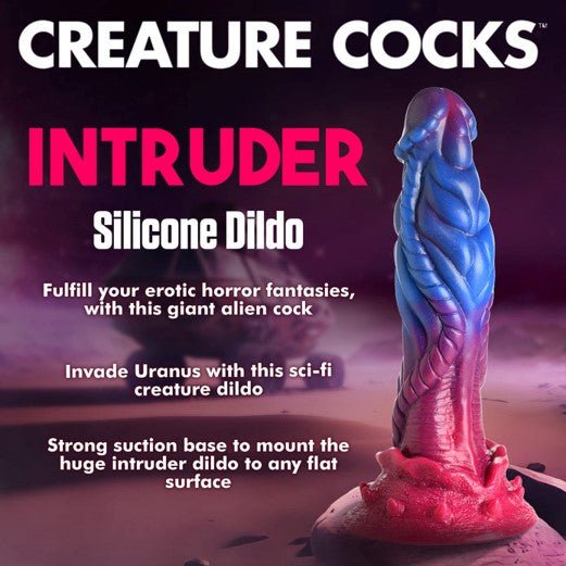 Creature Cocks Intruder Alien Silicone Dildo - DILDOS - Romeo Romeo