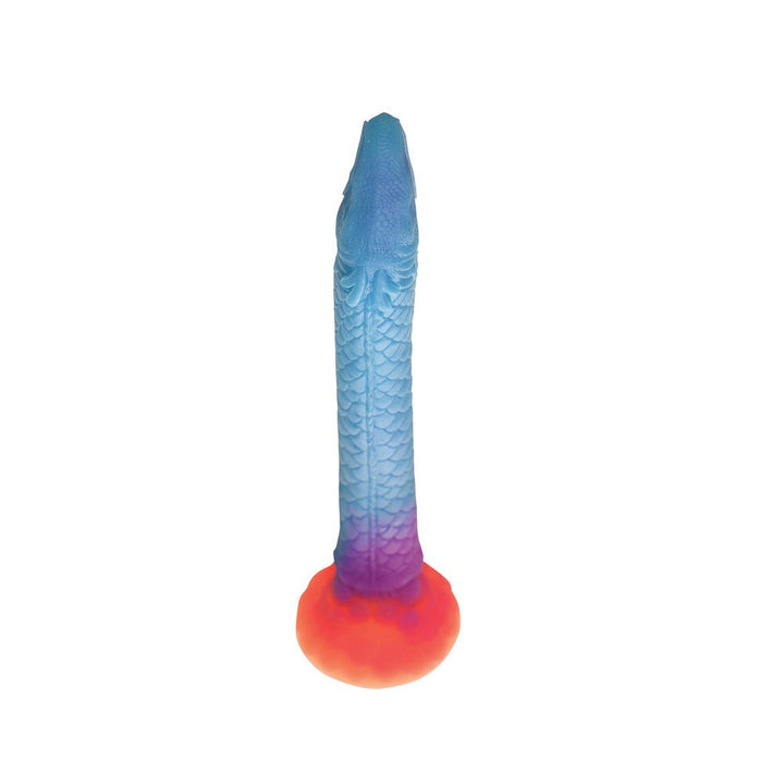 Creature Cocks Makara Glow - in - the - Dark Silicone Snake Dildo - DILDOS - Romeo Romeo