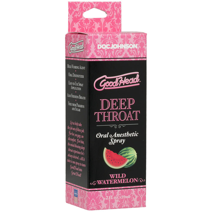 Doc Johnson GoodHead Deep Throat Spray - ENHANCEMENTS - Romeo Romeo