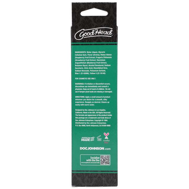 Doc Johnson GoodHead Oral Delight Gel - ENHANCEMENTS - Romeo Romeo