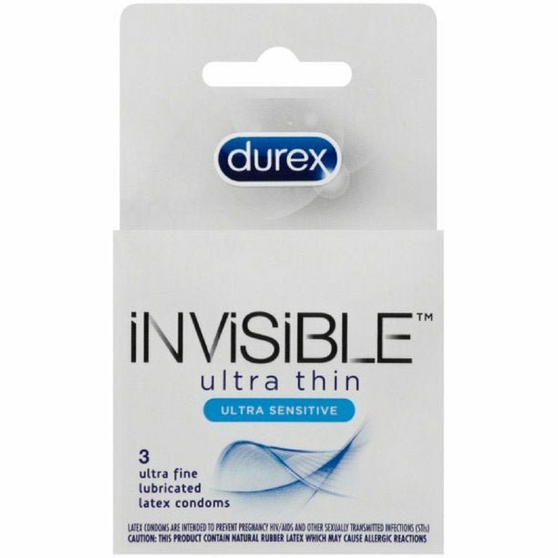 Durex Invisible 3 Pack - MORE - Romeo Romeo
