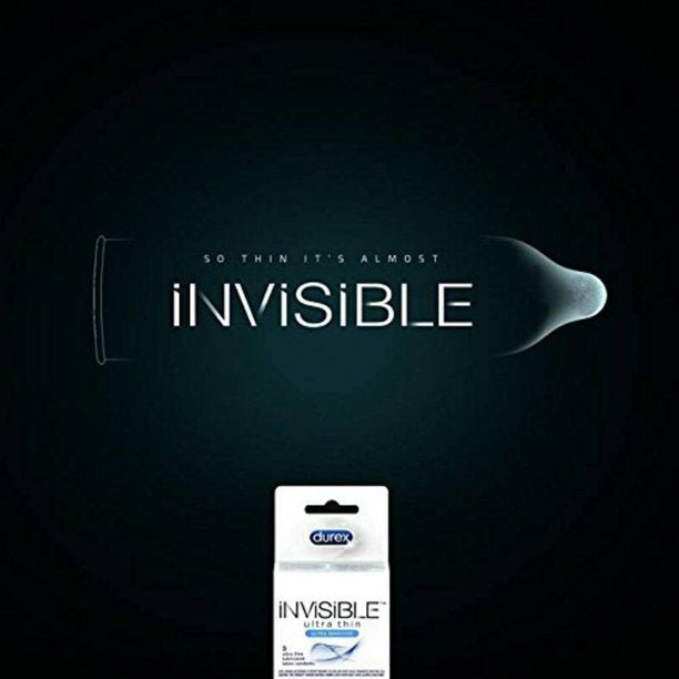 Durex Invisible 3 Pack - MORE - Romeo Romeo
