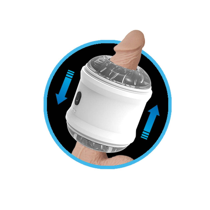 Dynamo Vibrating Masturbator Cylinder - FOR HIM - Romeo Romeo