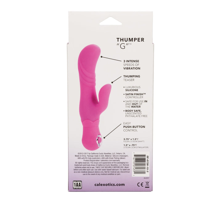 Enchanted Thumper G™ - Pink - VIBRATORS - Romeo Romeo