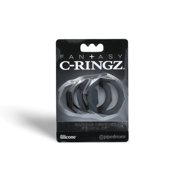 Fantasy C - Ringz Silicone Designer Stamina Set - FOR HIM - Romeo Romeo