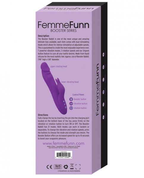 FemmeFunn Booster Rabbit - VIBRATORS - Romeo Romeo