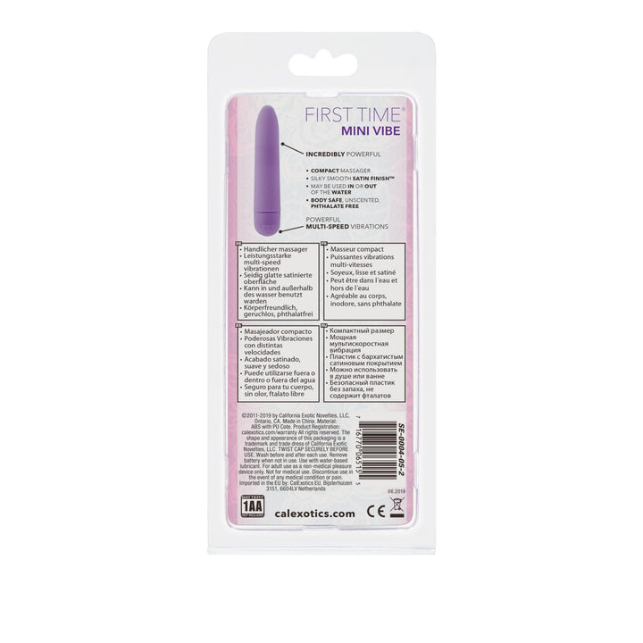 First Time Mini Vibe - VIBRATORS - Romeo Romeo