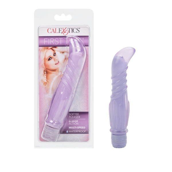 First Time® Softee Pleaser - Purple - VIBRATORS - Romeo Romeo
