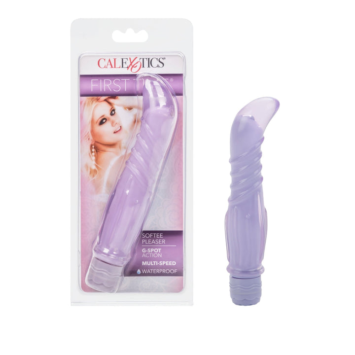 First Time® Softee Pleaser - Purple - VIBRATORS - Romeo Romeo