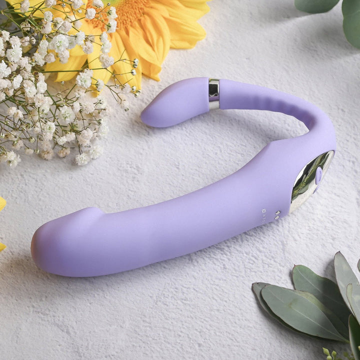 Gender X Orgasmic Orchid Vibrator - STRAP - ONS - Romeo Romeo