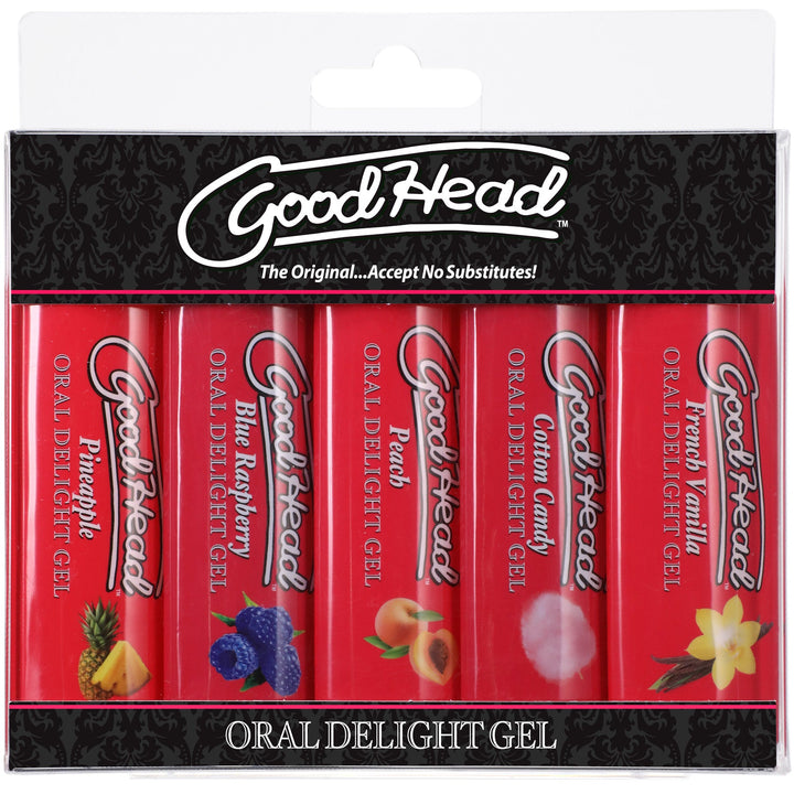 Good Head Oral Delight Gel 5 Pack - ENHANCEMENTS - Romeo Romeo