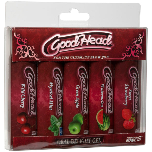 Good Head Oral Delight Gel 5 Pack - ENHANCEMENTS - Romeo Romeo