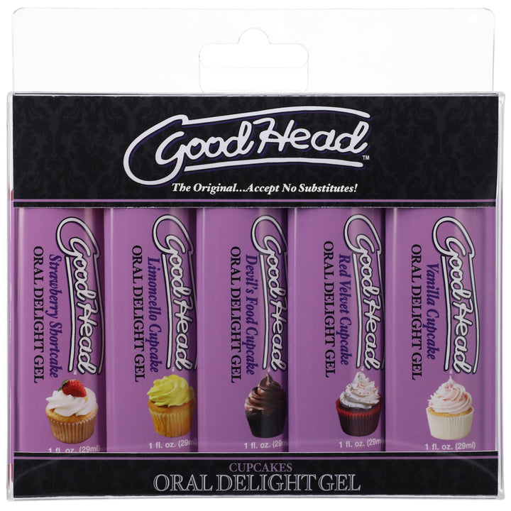 Good Head Oral Delight Gel 5 Pack - ENHANCEMENTS - Romeo Romeo