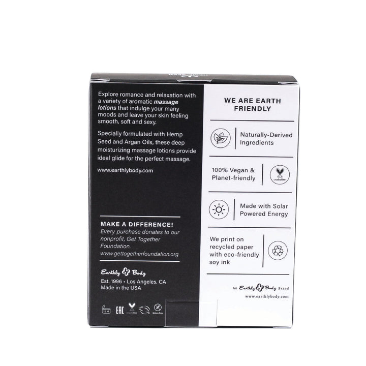 Hemp Seed Massage - A - Trois Edible Massage Lotion Gift Set - BATH + BODY - Romeo Romeo