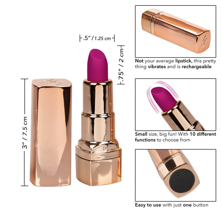 Hide & Play Rechargeable Lipstick Vibe - VIBRATORS - Romeo Romeo