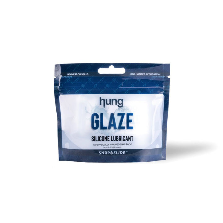 Hung Glaze Snap + Slide Silicone Lube 16ct - LUBES - Romeo Romeo