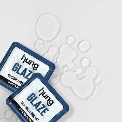 Hung Glaze Snap + Slide Silicone Lube 16ct - LUBES - Romeo Romeo