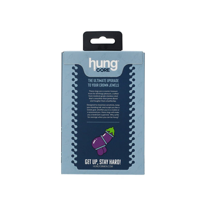 Hung Steel 3 - Ring Set - FOR HIM - Romeo Romeo