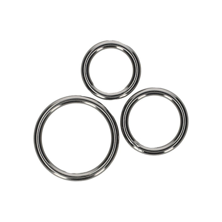 Hung Steel 3 - Ring Set - FOR HIM - Romeo Romeo
