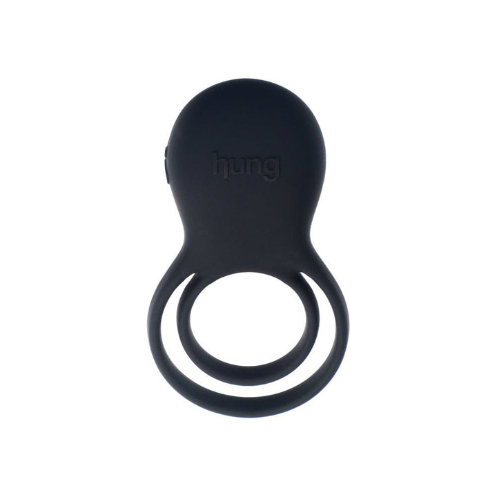 Hung Vibrating Double Cock Ring - FOR HIM - Romeo Romeo