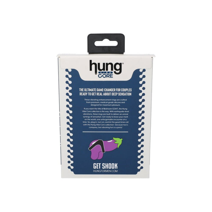 Hung Vibrating Dual Cock Ring - FOR HIM - Romeo Romeo