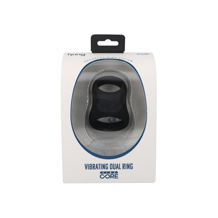 Hung Vibrating Dual Cock Ring - FOR HIM - Romeo Romeo
