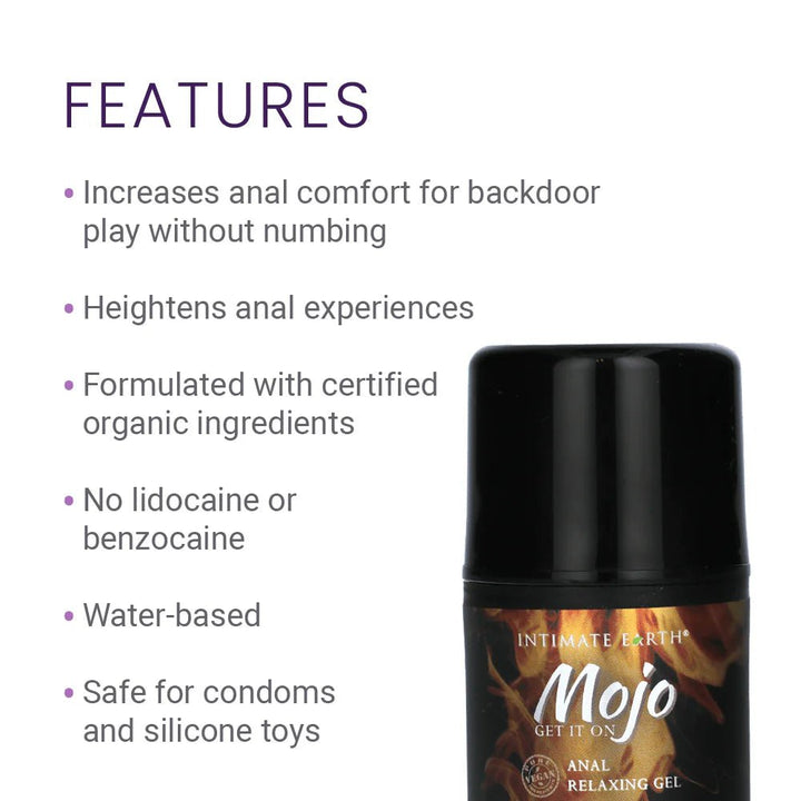 Intimate Earth Mojo Clove Oil Anal Relaxing Gel 1oz - ENHANCEMENTS - Romeo Romeo