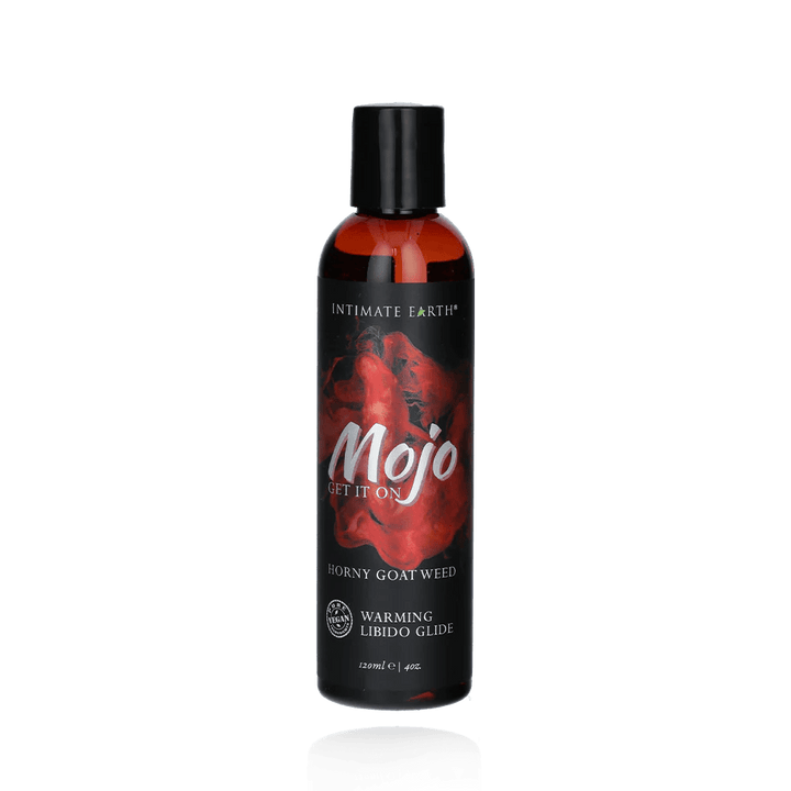 Intimate Earth Mojo Horny Goat Weed Libido Warming Lubricant 4oz - LUBES - Romeo Romeo