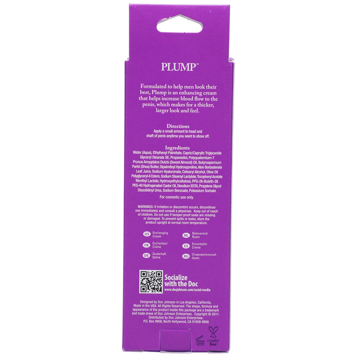 Intimate Enhancements Plump Cream - ENHANCEMENTS - Romeo Romeo