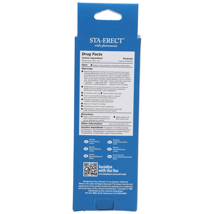 Intimate Enhancements Sta - Erect Cream - ENHANCEMENTS - Romeo Romeo