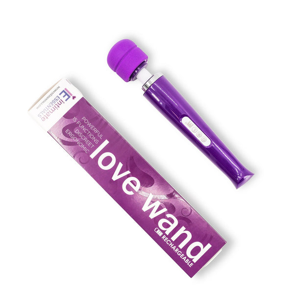 Intimate Essentials Love Wand Rechargeable Massager - VIBRATORS - Romeo Romeo
