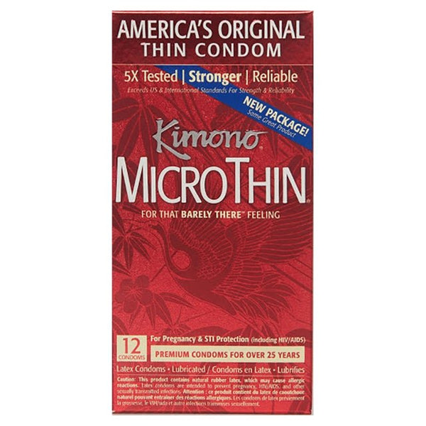 Kimono Microthin 12Pk - MORE - Romeo Romeo