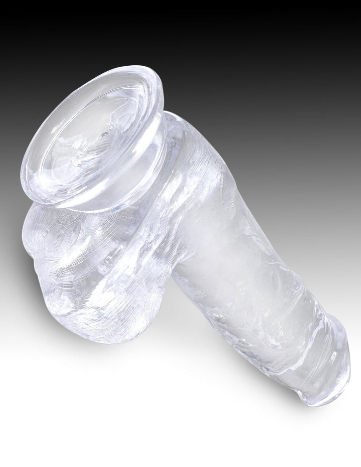 King Cock Clear Cock With Balls - DILDOS - Romeo Romeo