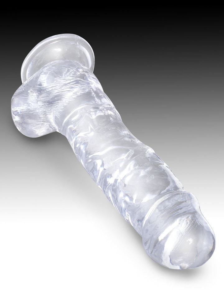 King Cock Clear Cock With Balls - DILDOS - Romeo Romeo