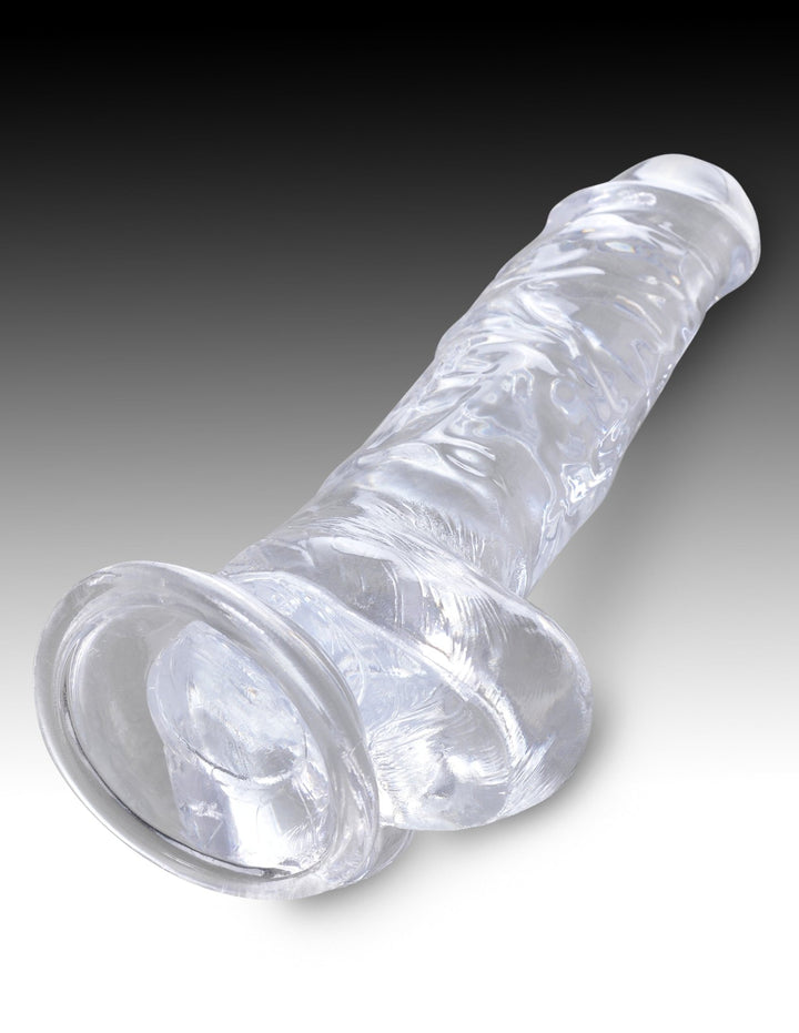King Cock Clear Cock With Balls - DILDOS - Romeo Romeo