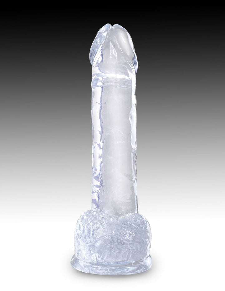 King Cock Clear Cock With Balls - DILDOS - Romeo Romeo