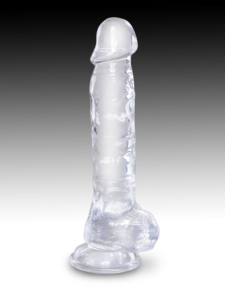 King Cock Clear Cock With Balls - DILDOS - Romeo Romeo