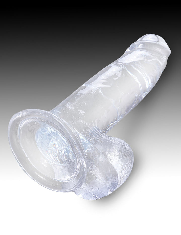 King Cock Clear Cock With Balls - DILDOS - Romeo Romeo