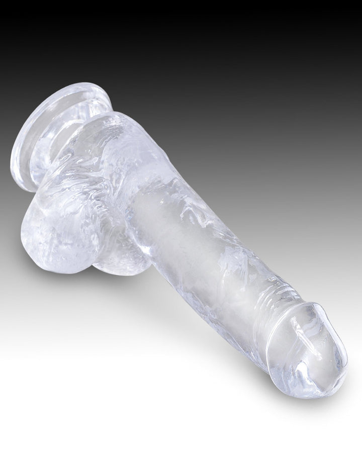 King Cock Clear Cock With Balls - DILDOS - Romeo Romeo