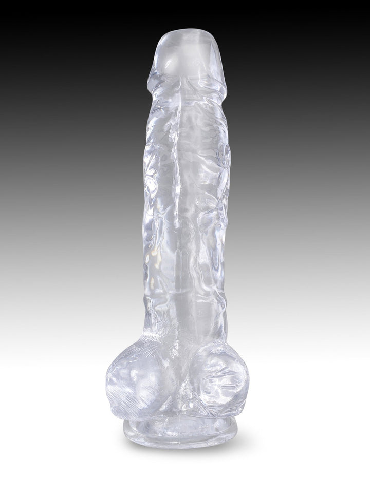 King Cock Clear Cock With Balls - DILDOS - Romeo Romeo