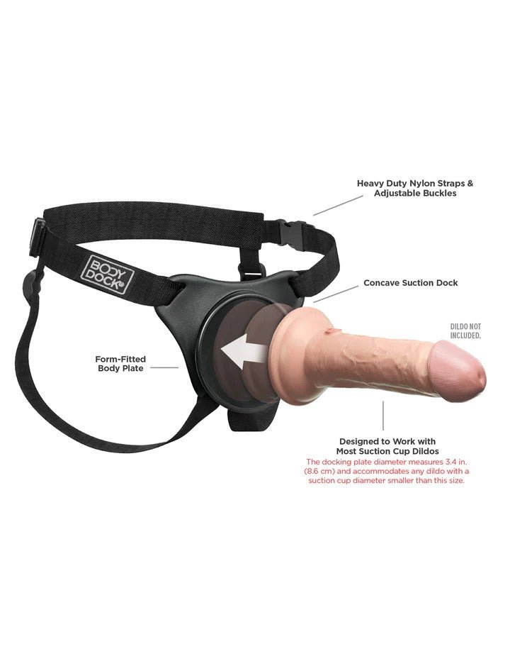 King Cock Elite Body Dock Harness - STRAP - ONS - Romeo Romeo