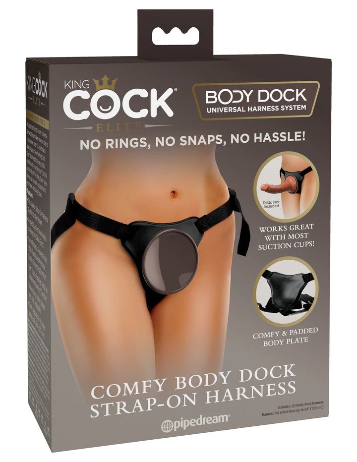 King Cock Elite Comfy Body Dock - STRAP - ONS - Romeo Romeo