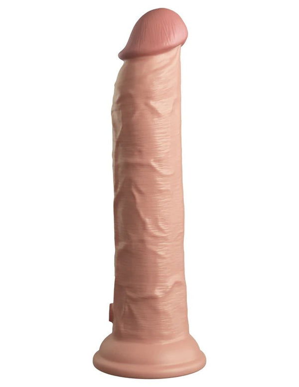 King Cock Elite Dual Density Vibrating Silicone Cock - DILDOS - Romeo Romeo
