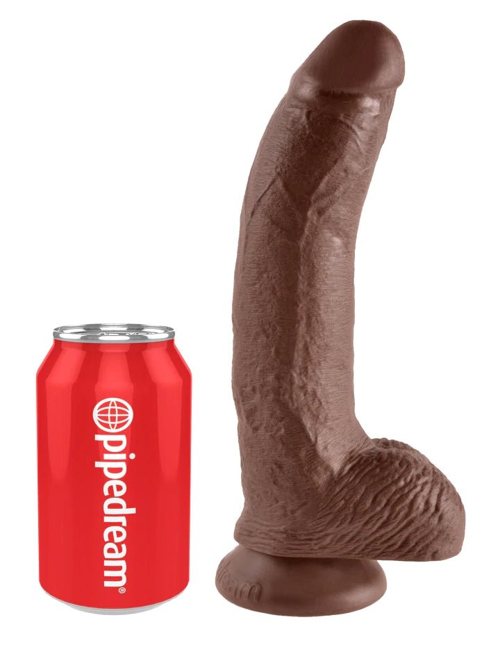 King Cock Realistic Dildo With Balls - DILDOS - Romeo Romeo