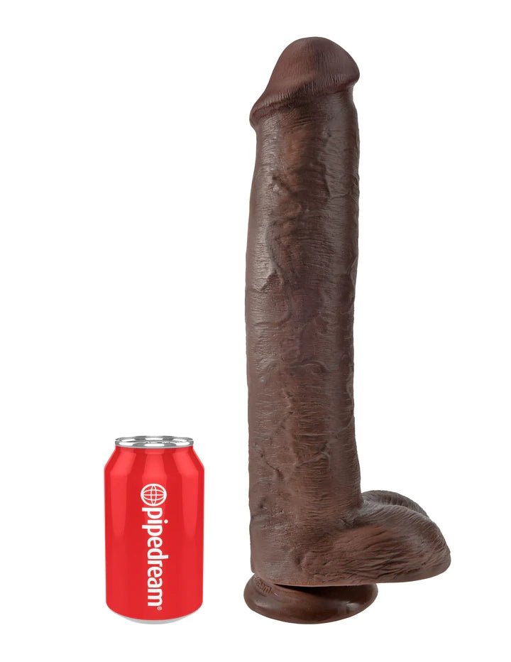 King Cock Realistic Dildo With Balls - DILDOS - Romeo Romeo