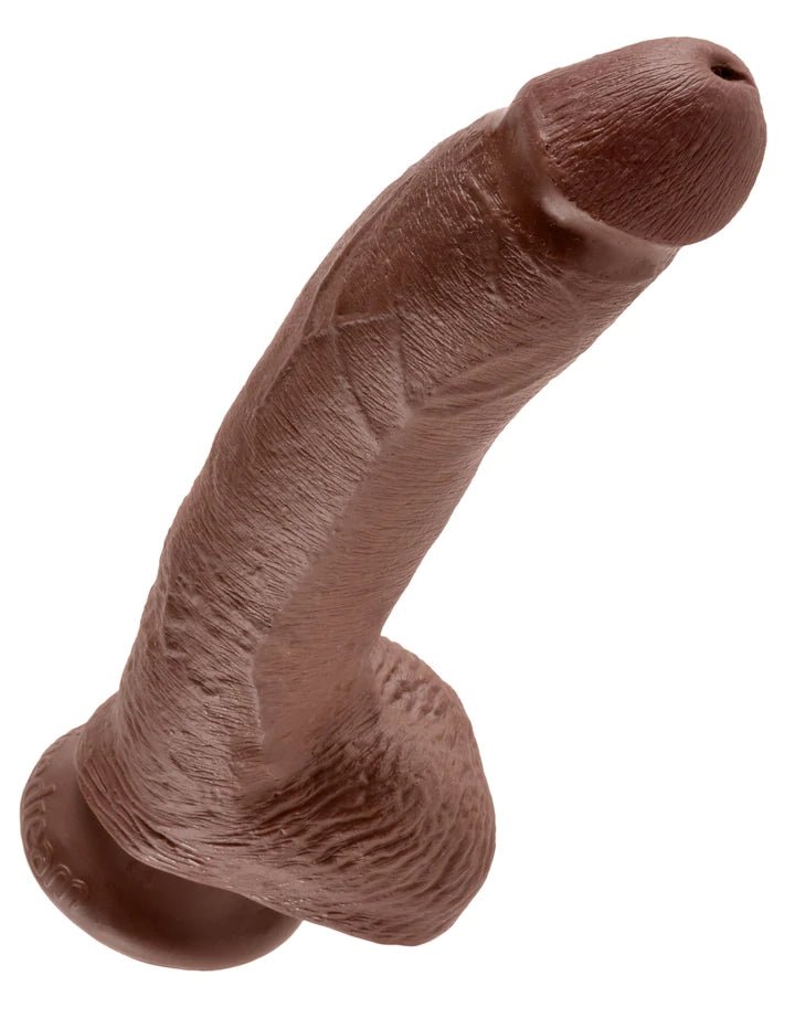 King Cock Realistic Dildo With Balls - DILDOS - Romeo Romeo